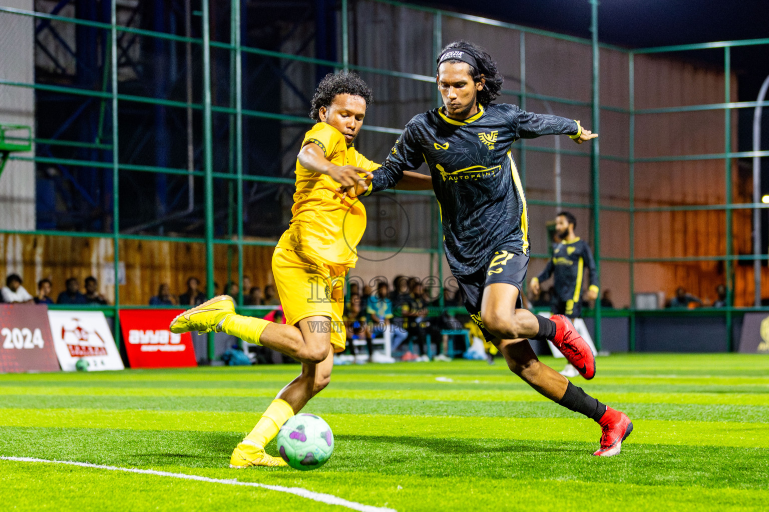 RDL vs Fasthari SC in Day 2 of Quarter Finals of BG Futsal Challenge 2024 was held on Saturday , 30th March 2024, in Male', Maldives Photos: Nausham Waheed / images.mv