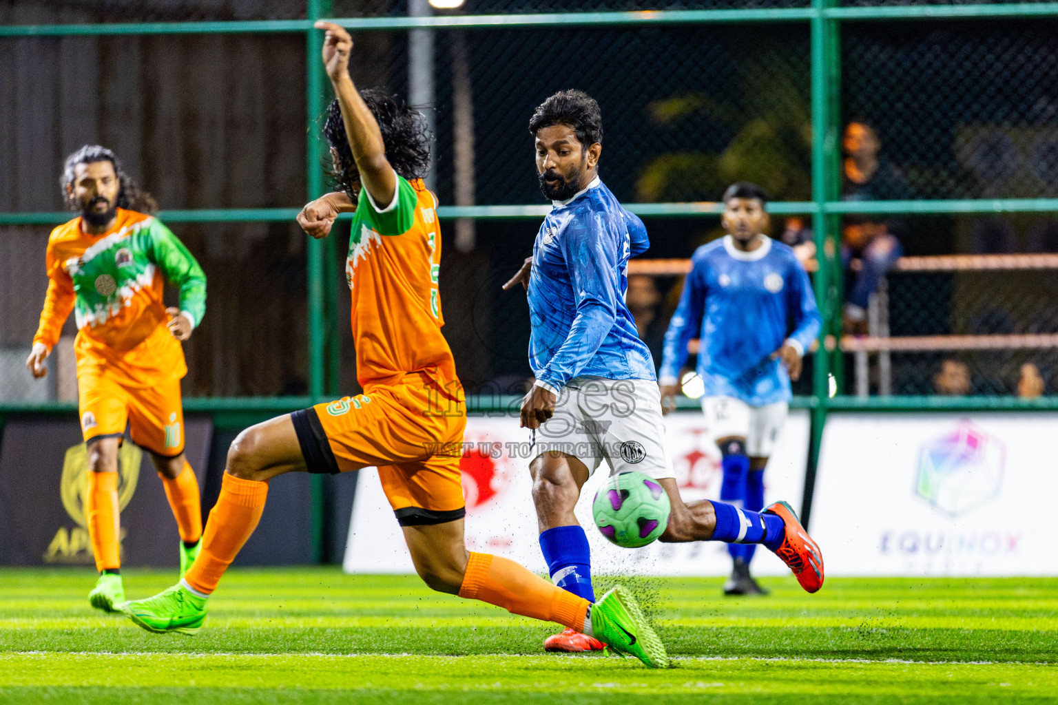 UNF vs Holiday SC in Day 8 of BG Futsal Challenge 2024 was held on Tuesday, 19th March 2024, in Male', Maldives Photos: Nausham Waheed / images.mv