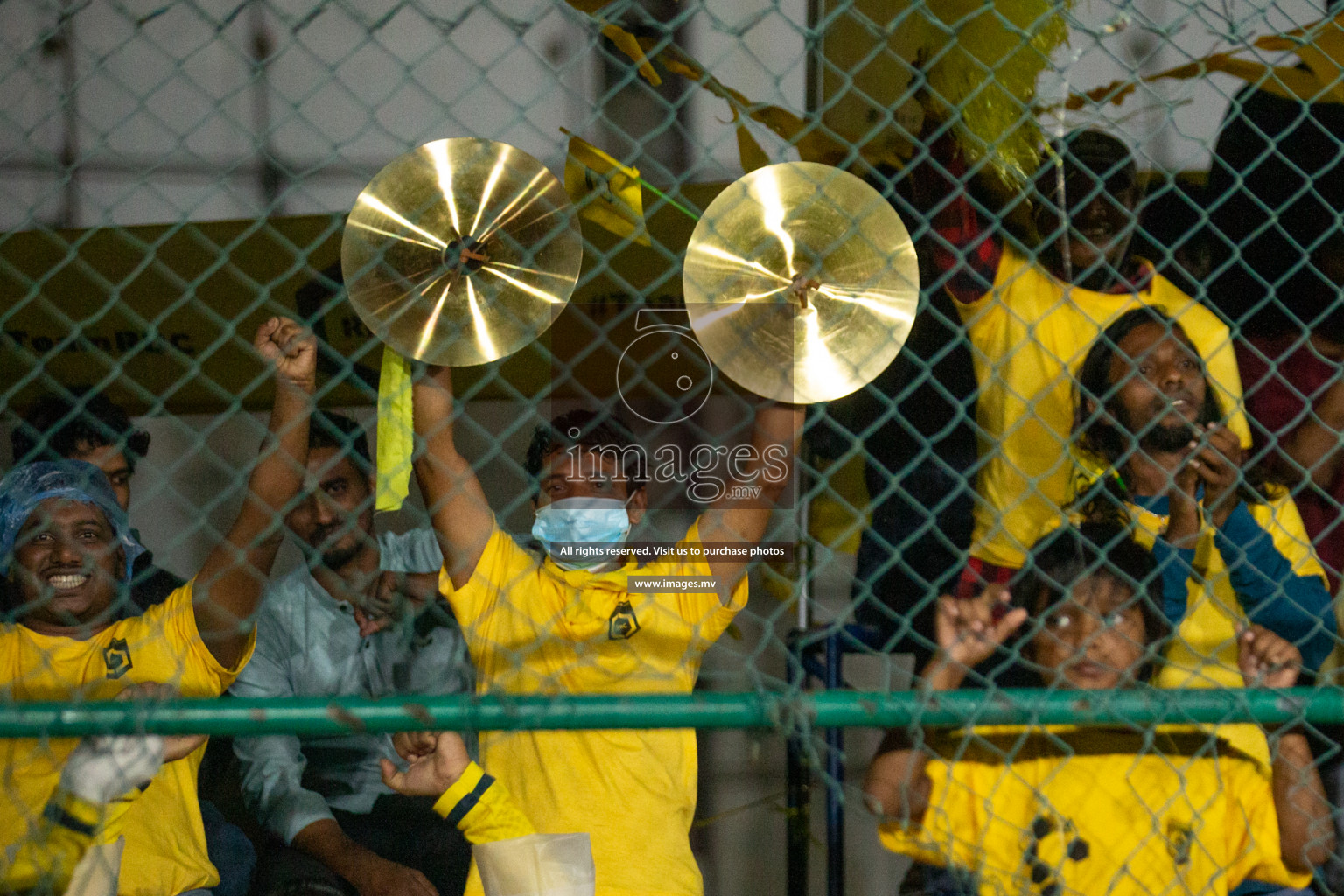 Team MPL vs Team RRC in the Quarter Finals of Club Maldives 2021 held at Hulhumale'; on 13th December 2021 Photos: Nasam/ images.mv