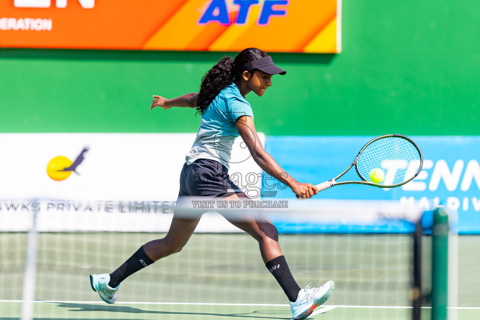 Day 3 of ATF Maldives Junior Open Tennis was held in Male' Tennis Court, Male', Maldives on Wednesday, 11th December 2024. Photos: Nausham Waheed / images.mv