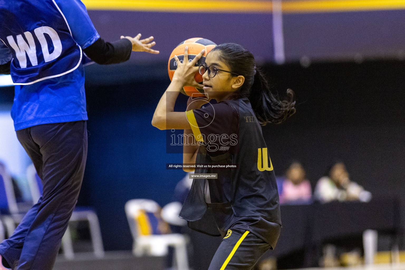 Day4 of 24th Interschool Netball Tournament 2023 was held in Social Center, Male', Maldives on 30th October 2023. Photos: Nausham Waheed / images.mv