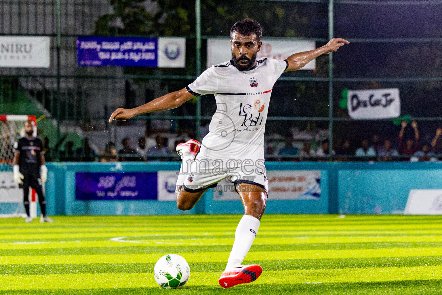 Fools Sc vs Ifhaams in Day 3 of Laamehi Dhiggaru Ekuveri Futsal Challenge 2025 was held on Saturday, 26th July 2025, at Dhiggaru Futsal Ground, Dhiggaru, Maldives Photos: Nausham Waheed  / images.mv