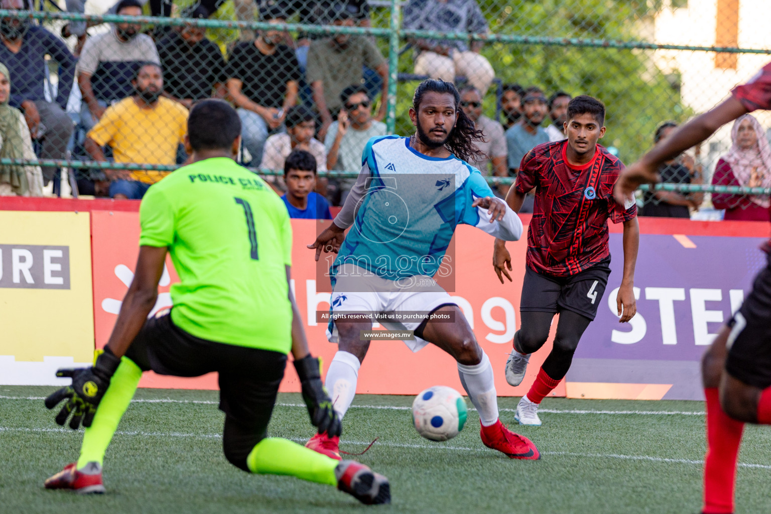 MACL vs Police Club in Club Maldives Cup 2023 held in Hulhumale, Maldives, on Saturday, 22nd July 2023. Photos: Hassan Simah / images.mv