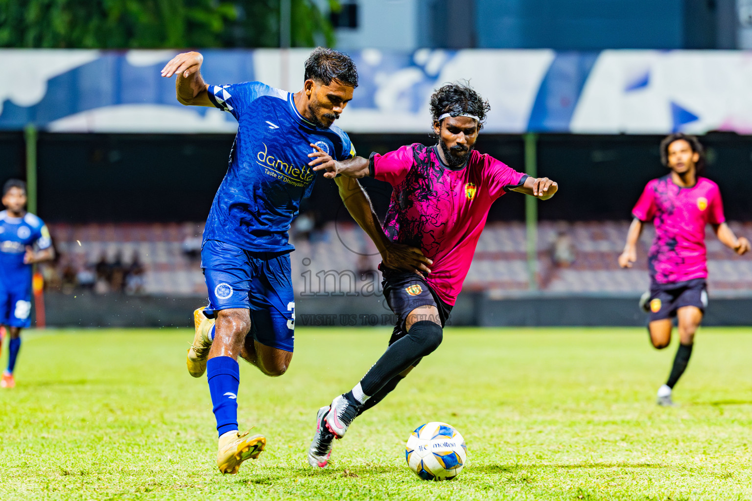 United Victory vs New Radiant Sports Club in Dhivehi Premier League 2025/26 held in National Football Stadium, Male', Maldives on Thursday, 25th September 2025. Photos: Areef Adam / Images.mv