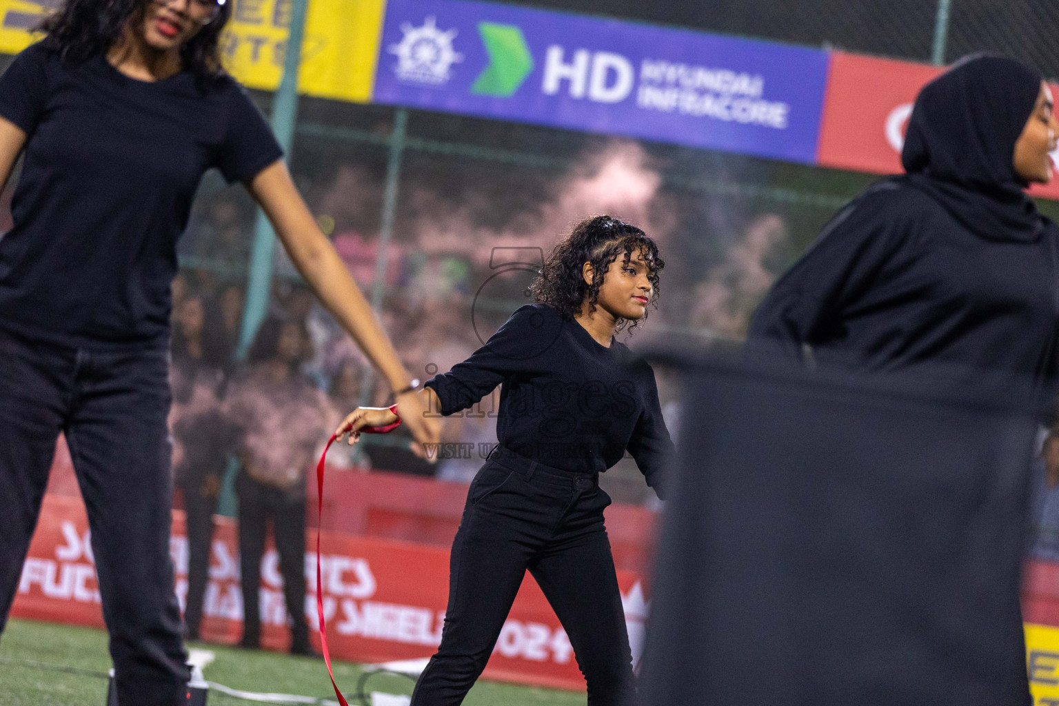 Opening of Golden Futsal Challenge 2024 with Charity Shield Match between L.Gan vs Th. Thimarafushi was held on Sunday, 14th January 2024, in Hulhumale', Maldives Photos: Ismail Thoriq / images.mv