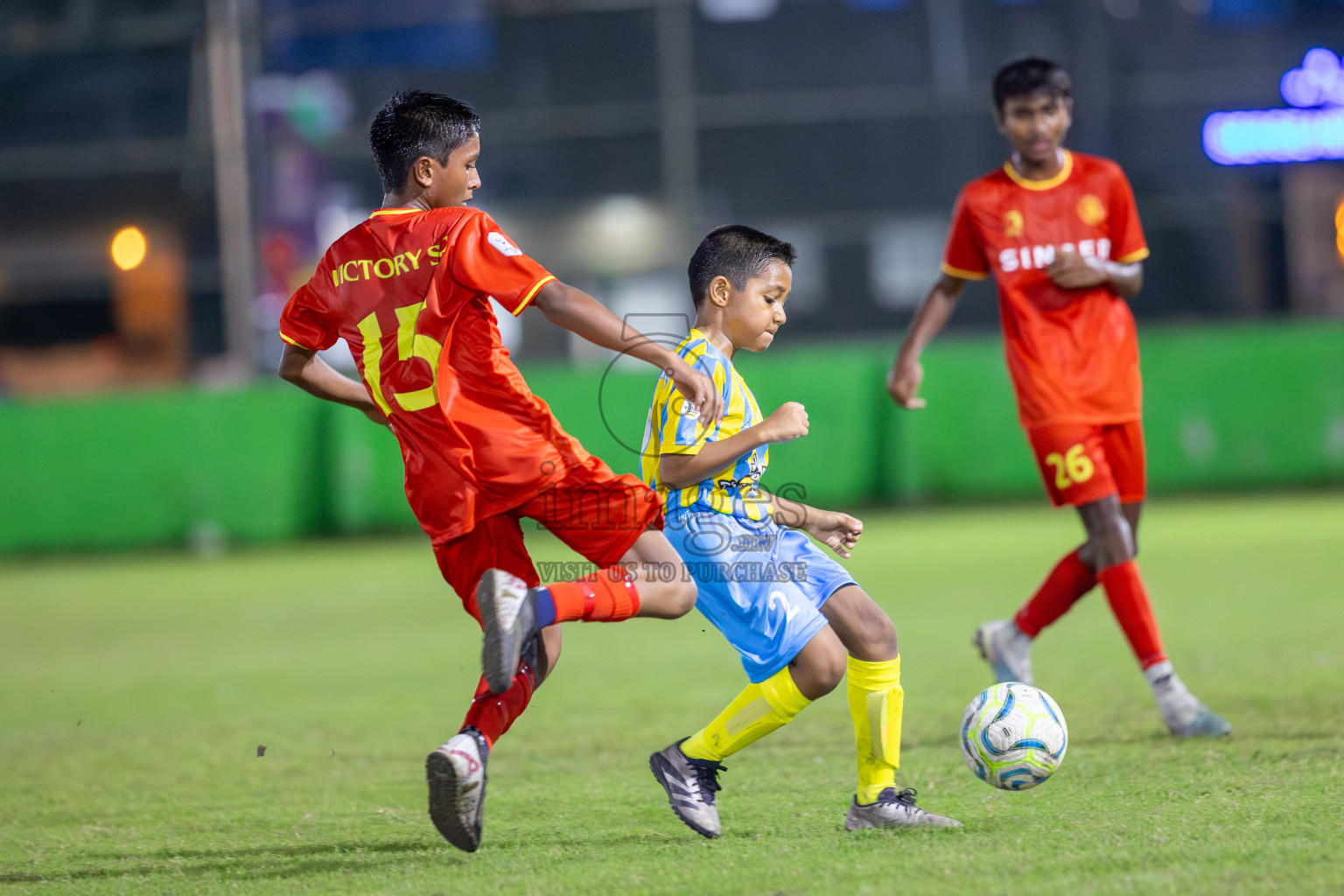 Dhivehi Youth League 2024 - Day 1. Matches held at Henveiru Stadium on 21st November 2024 , Thursday. Photos: Shuu Abdul Sattar/ Images.mv