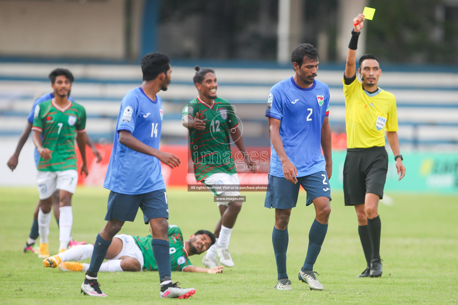 Bangladesh vs Maldives in SAFF Championship 2023 held in Sree Kanteerava Stadium, Bengaluru, India, on Saturday, 25th June 2023. Photos: Nausham Waheed, Hassan Simah / images.mv