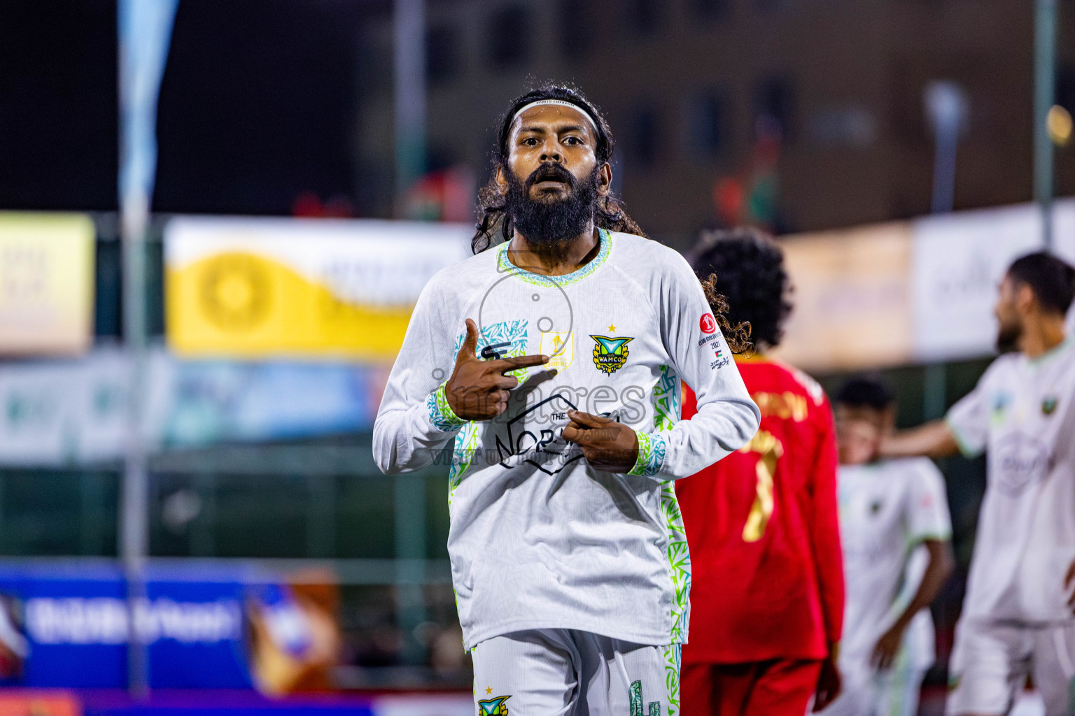 Maldivian vs Club WAMCO in Quarter Finals of Club Maldives Cup 2024 held in Rehendi Futsal Ground, Hulhumale', Maldives on Wednesday, 9th October 2024. Photos: Nausham Waheed / images.mv