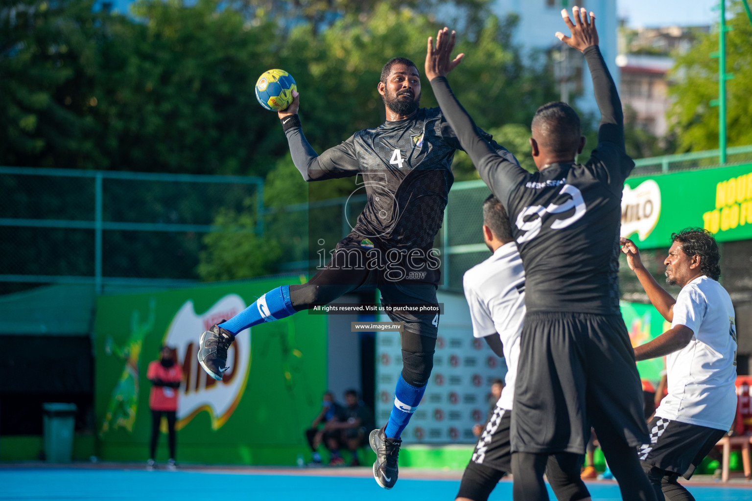 Day 9 of 6th MILO Handball Maldives Championship 2023, held in Handball ground, Male', Maldives on 28th May 2023 Photos: Nausham Waheed/ Images.mv