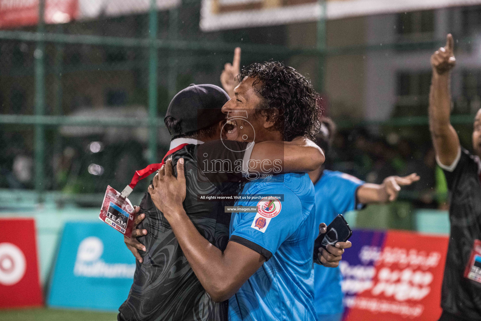 Team FSM vs Club HDC in the Quarter Finals of Club Maldives 2021 held at Hulhumale;, on 12th December 2021 Photos: Nausham Waheed