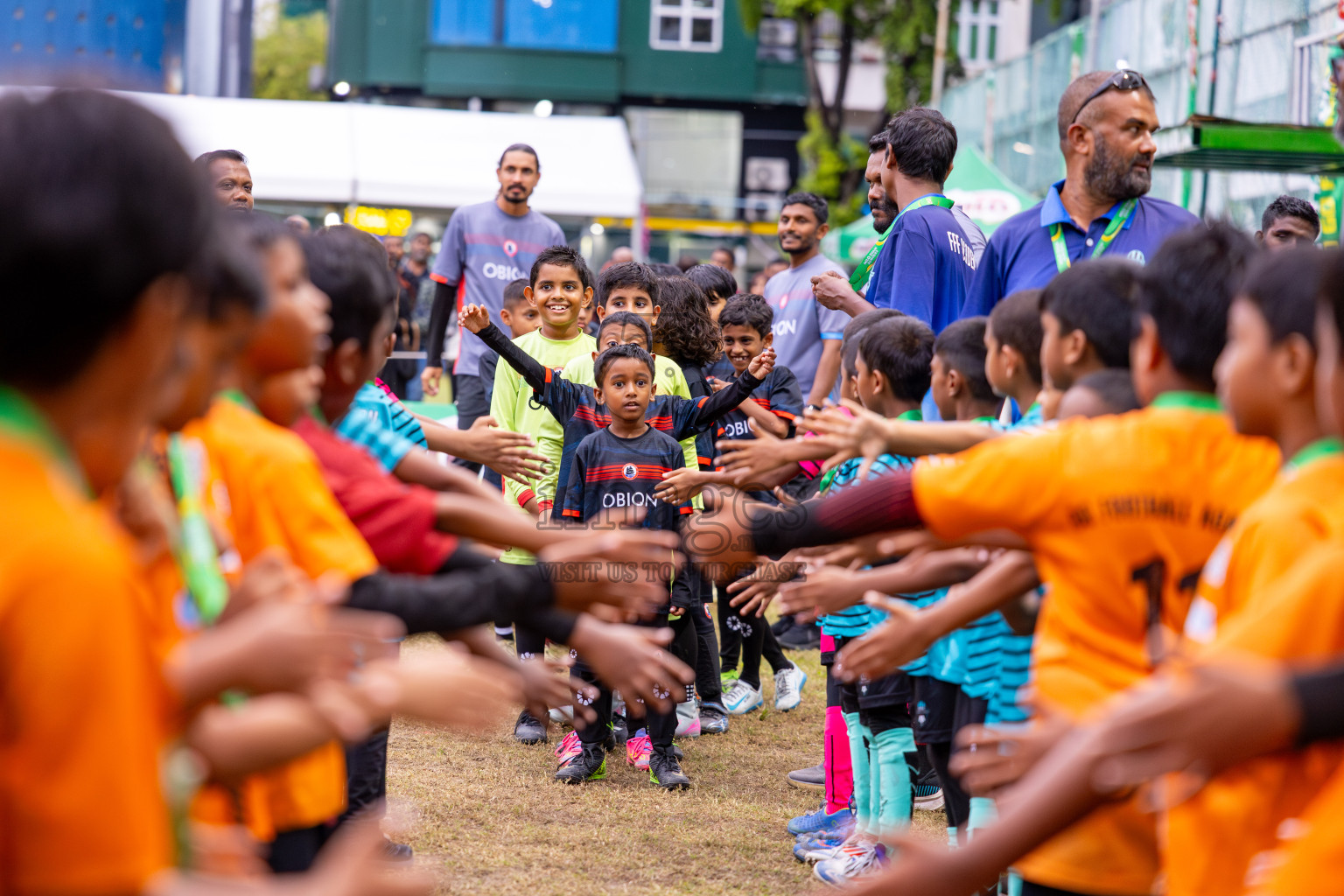 Day 3 of MILO SVAM Juniors 2025 (U-8) was held at Henveiru Stadium in Male', Maldives on Saturday, 28th June 2025. Photos: Ismail Thoriq / images.mv