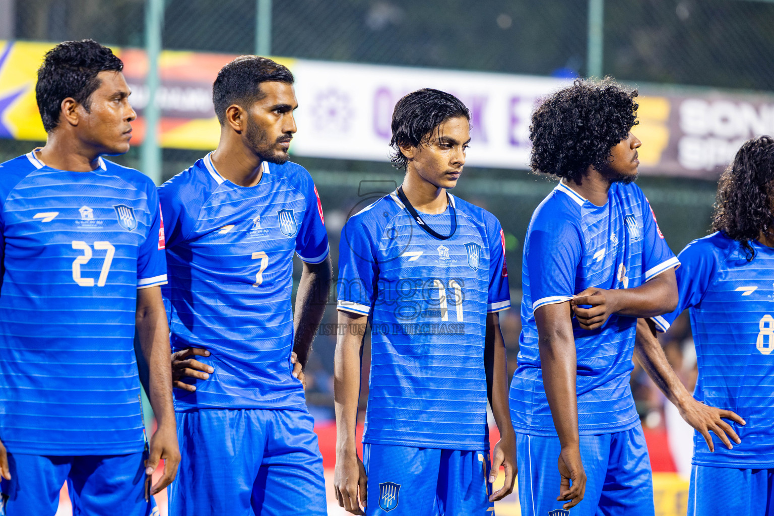 Lh Naifaru vs Lh Kurendhoo in Lhaviyani Atoll Finals Day 26 of Golden Futsal Challenge 2025 was held on Thursday , 30th January 2025, in Hulhumale', Maldives. Photos: Nausham Waheed / images.mv