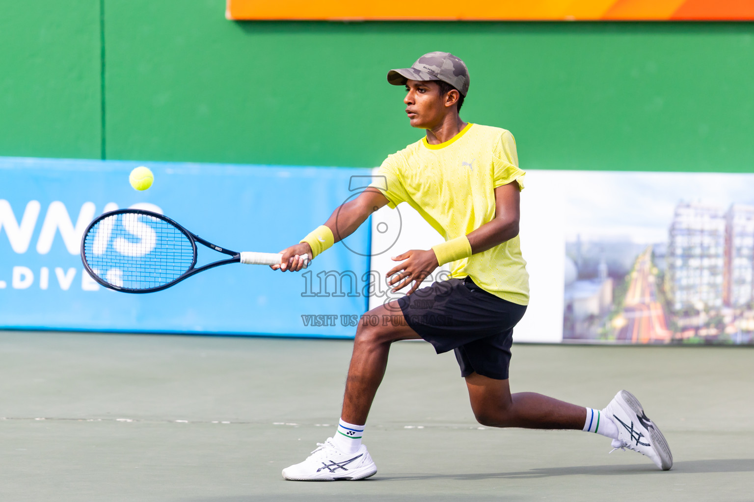 Day 4 of ATF Maldives Junior Open Tennis was held in Male' Tennis Court, Male', Maldives on Thursday, 12th December 2024. Photos: Nausham Waheed/ images.mv