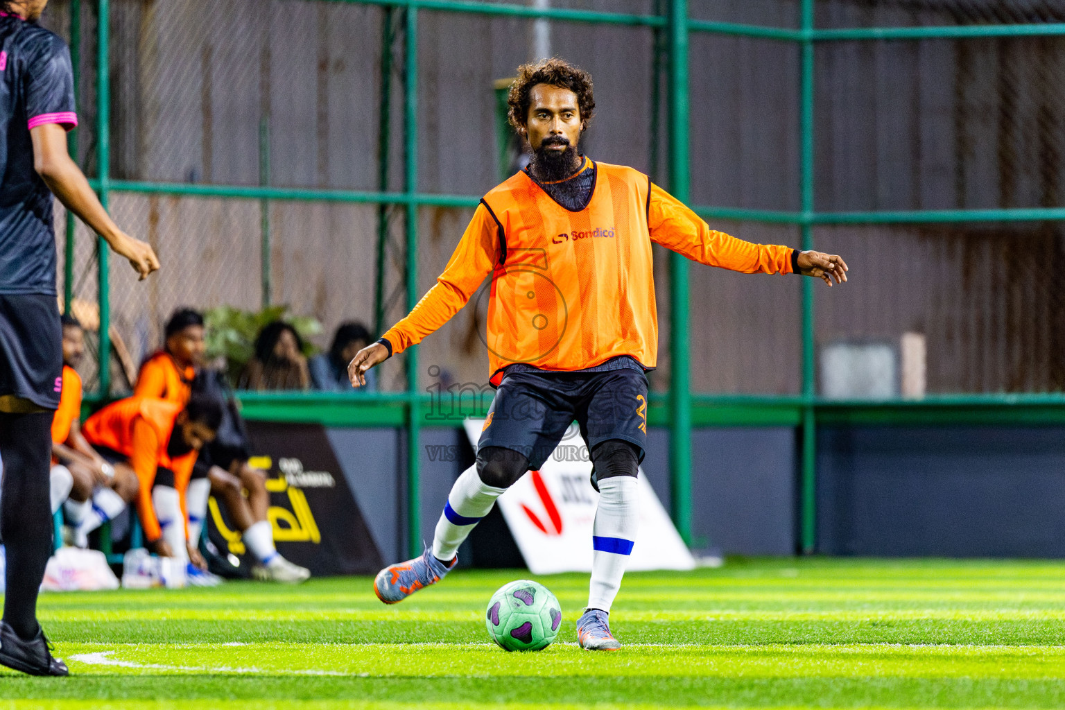 JJ Sports Club vs FC Calms in Semi Finals of BG Futsal Challenge 2024 was held on Tuesday , 2nd April 2024, in Male', Maldives Photos: Nausham Waheed / images.mv