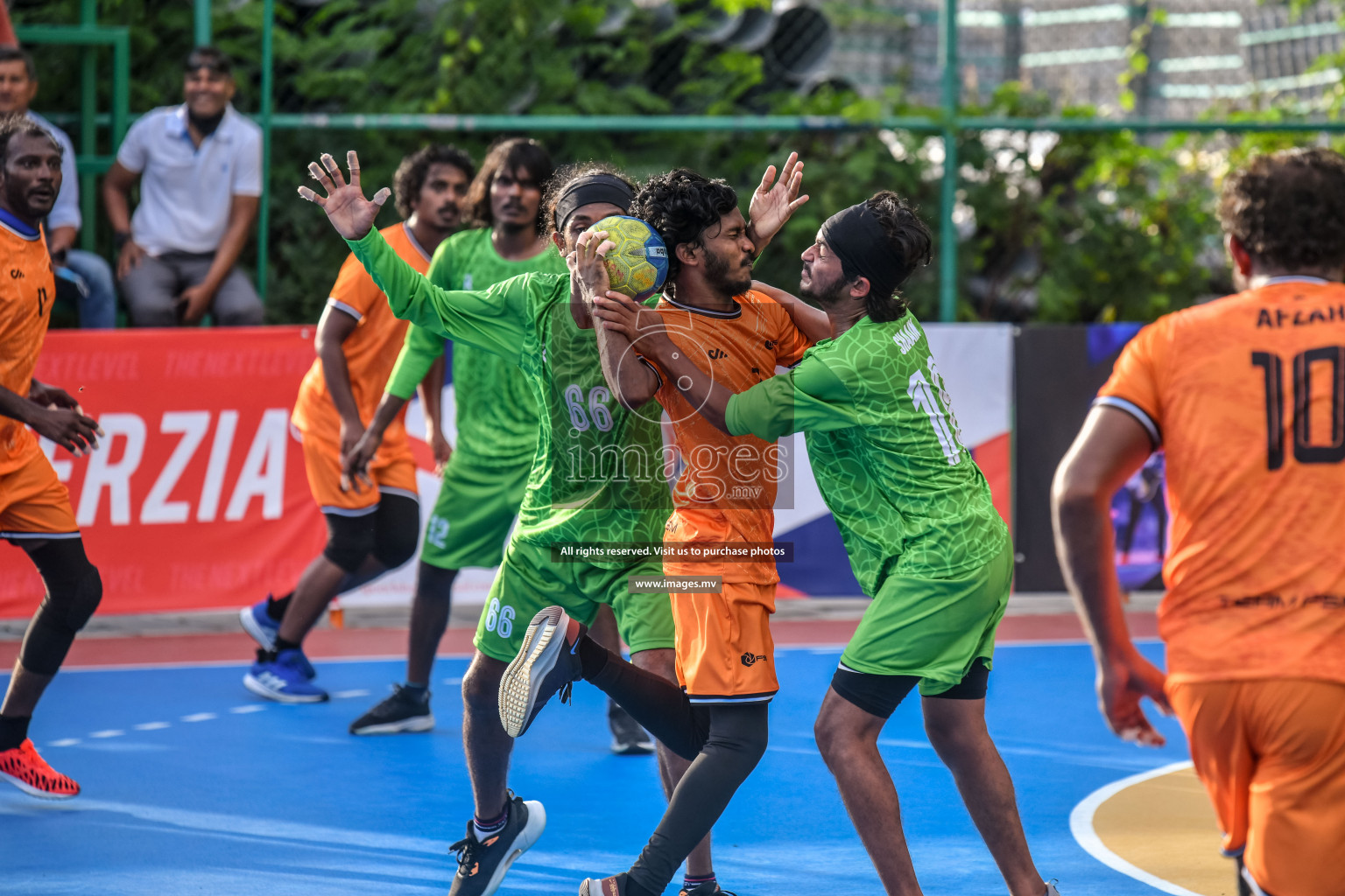 Day 6 of Milo 6th Inter Office Handball Tournament 2022 - Photos by Nausham Waheed