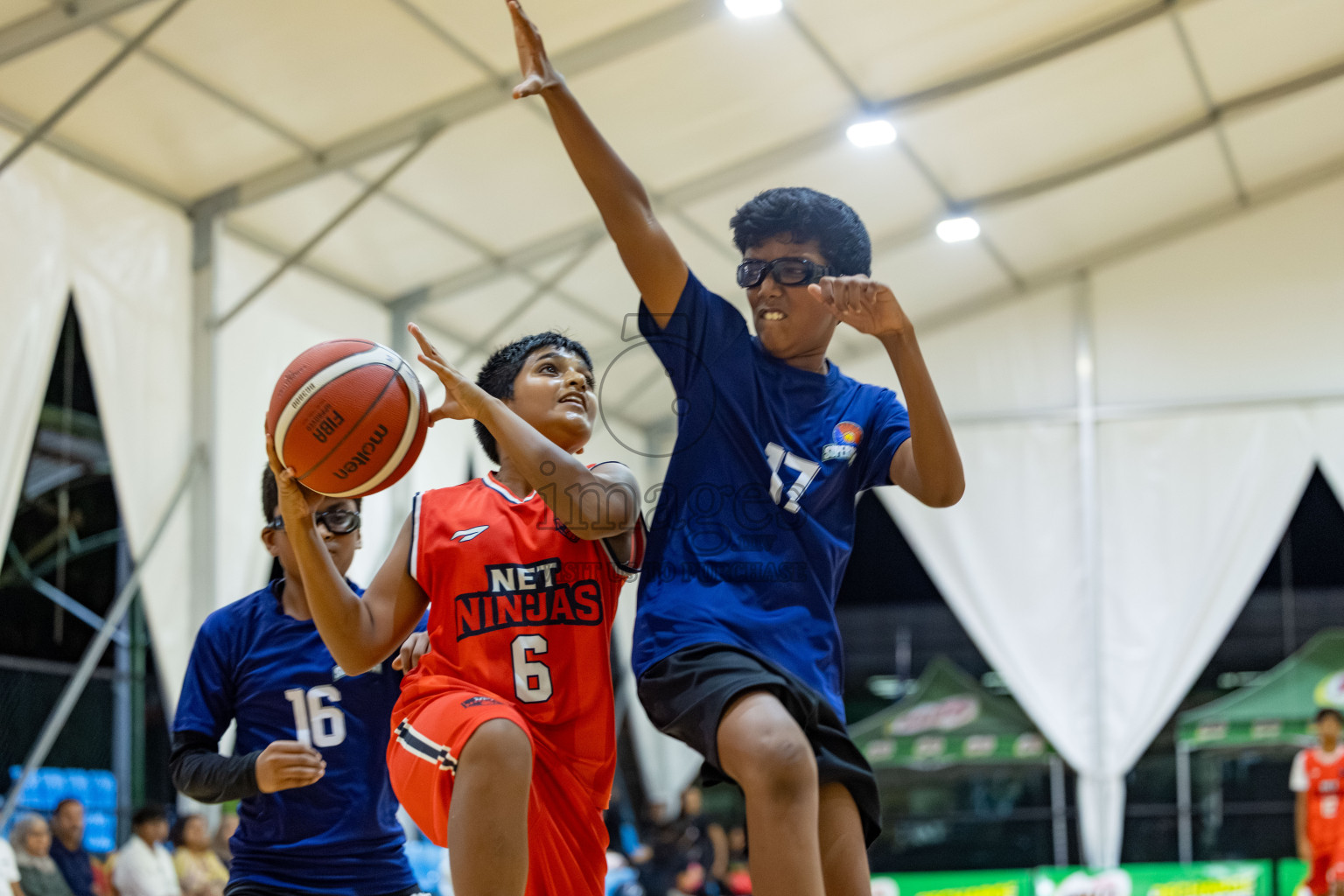 Milo 5 x 5 Junior Challenge 2025 - Basketball tournament held in Basketball Training Center, Male', Maldives on Thursday, 09th October 2025. 
Photo by: Hassan Simah / Images.mv