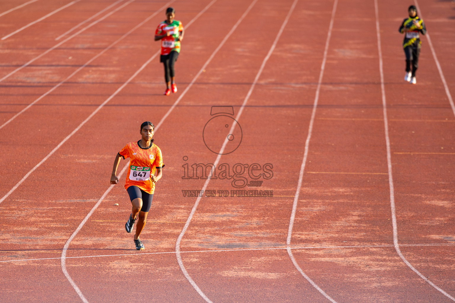 Day 1 of Inter-school Athletics Championship 2025 held in Ekuveni Synthetic Track, Male', Maldives on Monday, 06th October 2025. Photos by: Ismail Thoriq / Images.mv