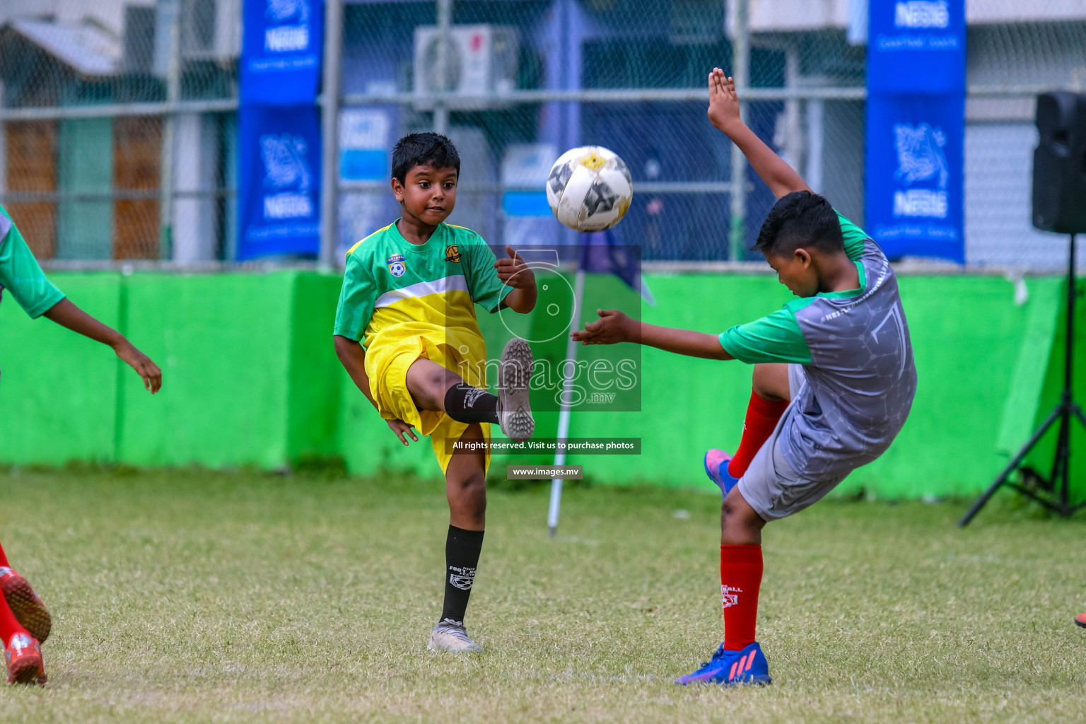 Day 3 of Milo Kids Football Fiesta 2022 was held in Male', Maldives on 21st October 2022. Photos: Nausham Waheed/ images.mv