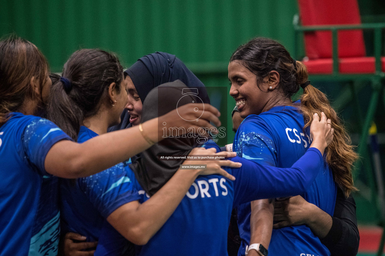 Final of Badminton association mixed group championship 2021 held in Male', Maldives Photos by Nausham Waheed