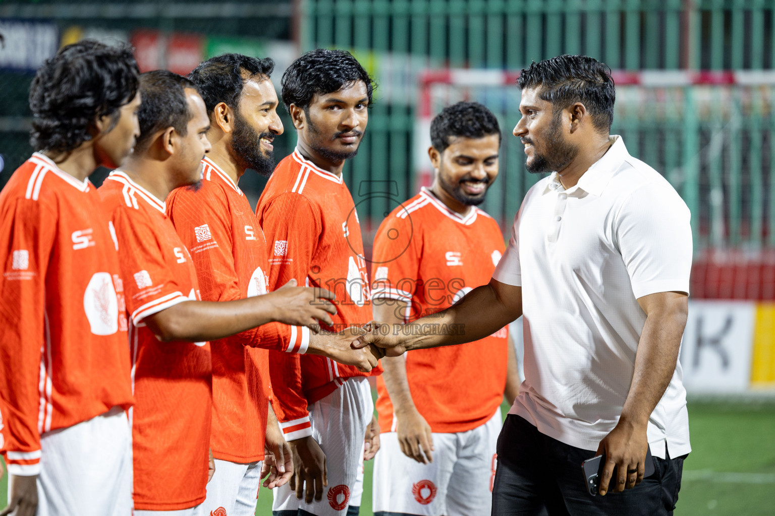 Th. Veymandoo VS Th. Kandoodhoo in Day 18 of Golden Futsal Challenge 2025 was held on Wednesday, 22nd January 2025, in Hulhumale', Maldives. Photos: Nausham Waheed / images.mv