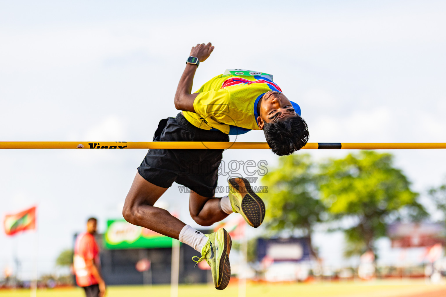 Day 1 of National Athletics Championship 2025 was held at Ekuveni Running Ground in Male', Maldives on Thursday, 14th August 2025. Photos: Areef Adam / images.mv