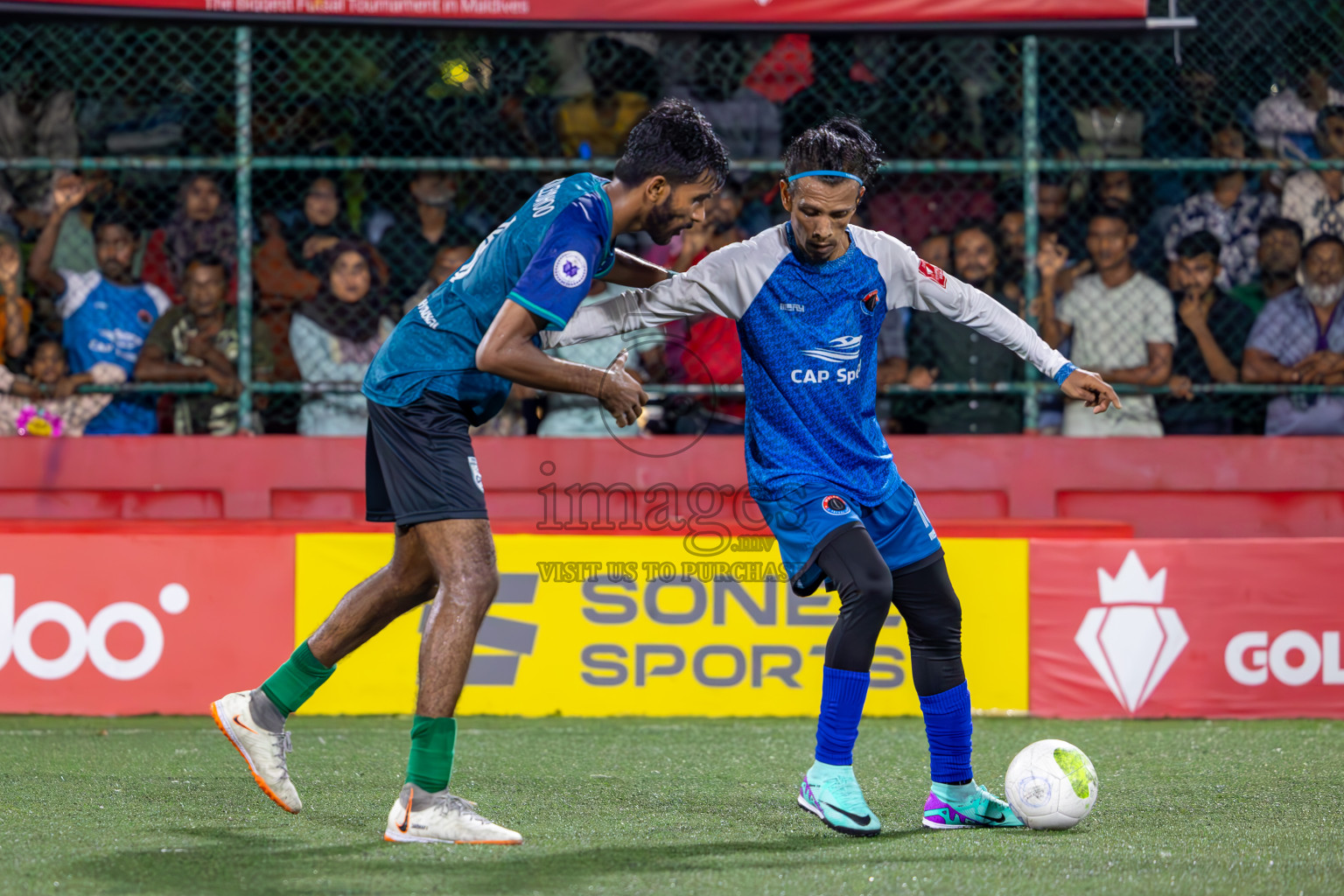 M Mulak vs F Bilehdhoo on Day 36 of Golden Futsal Challenge 2024 was held on Wednesday, 21st February 2024, in Hulhumale', Maldives
Photos: Ismail Thoriq, / images.mv