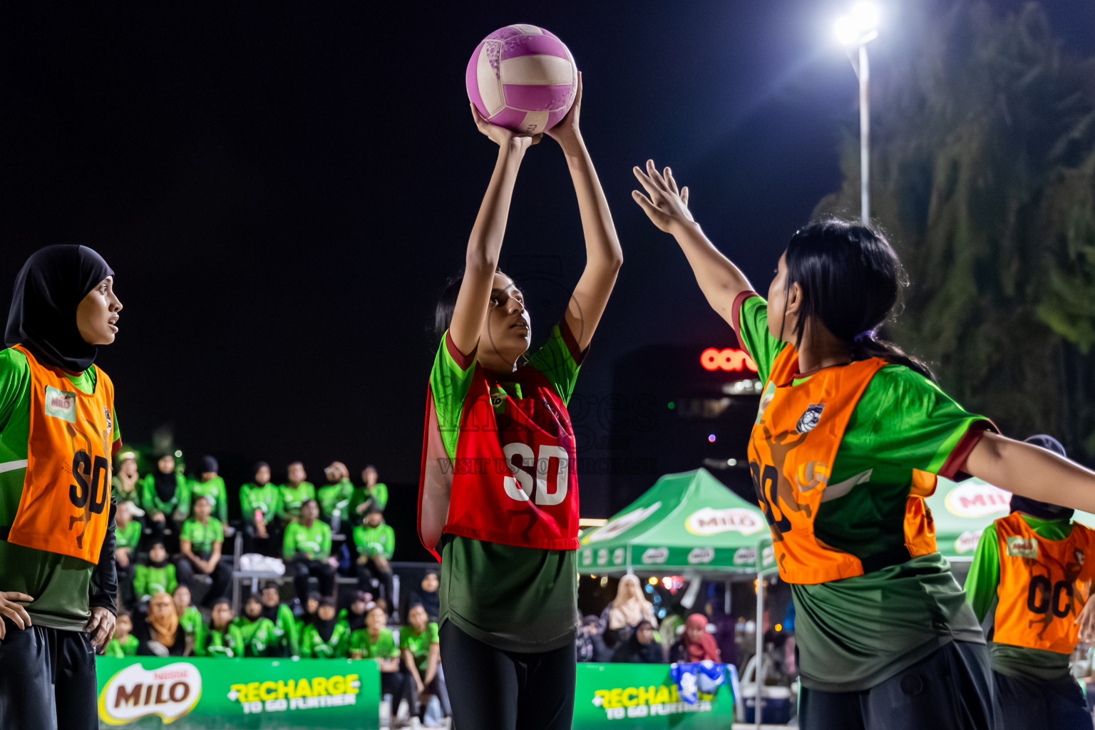 Day 2 of MILO Netball Fest 2025 was held in Cental Park, Hulhumale', Maldives on Friday, 21st November 2025. Photos: Nausham Waheed / images.mv