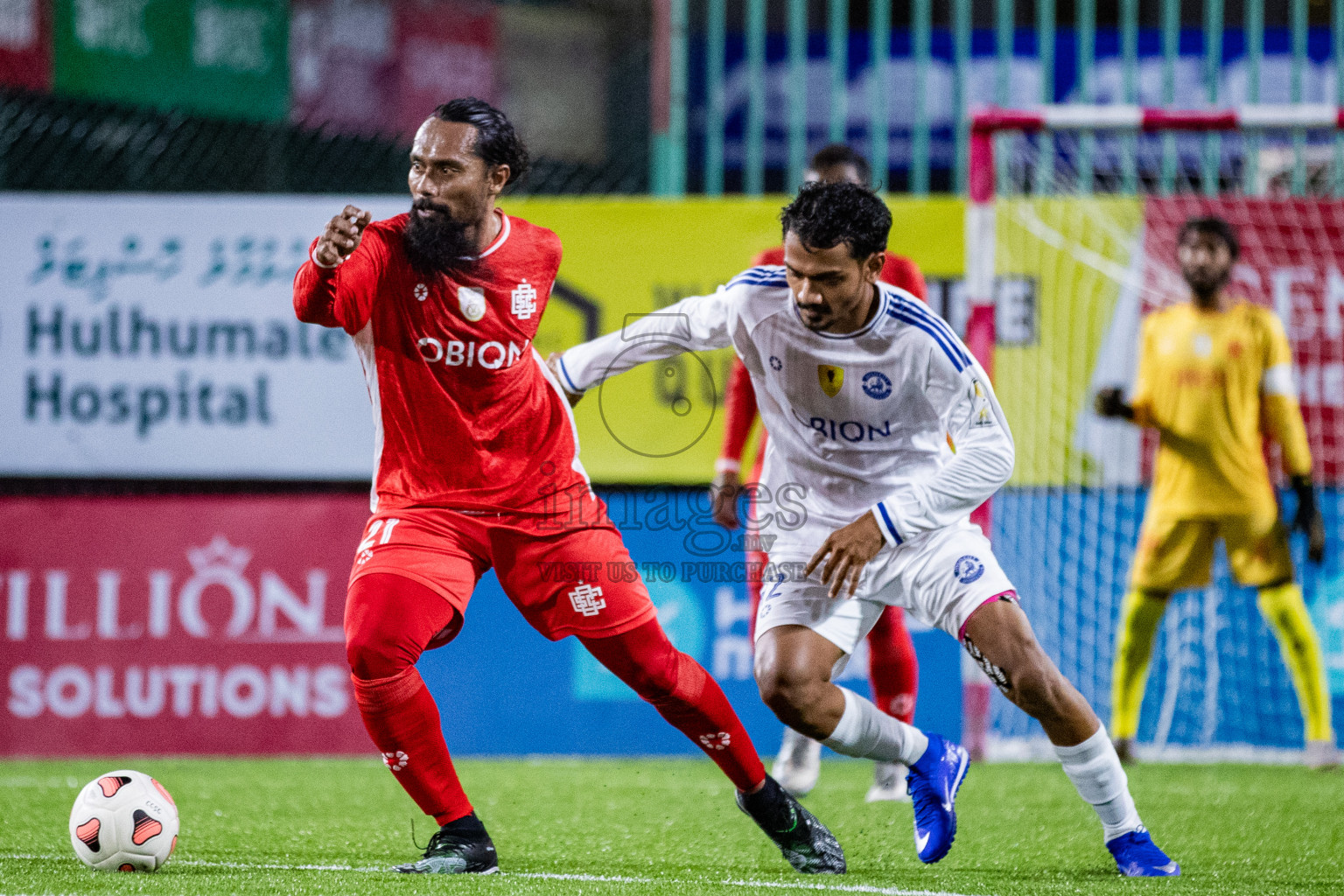 CC SPORTS CLUB vs MYLO CITY SPORTS CLUB in Kings Cup of Club Maldives Cup 2025 held in Rehendi Futsal Ground, Hulhumale', Maldives on Wednesday, 3rd September 2025. Photos: Areef, Yasna / images.mv