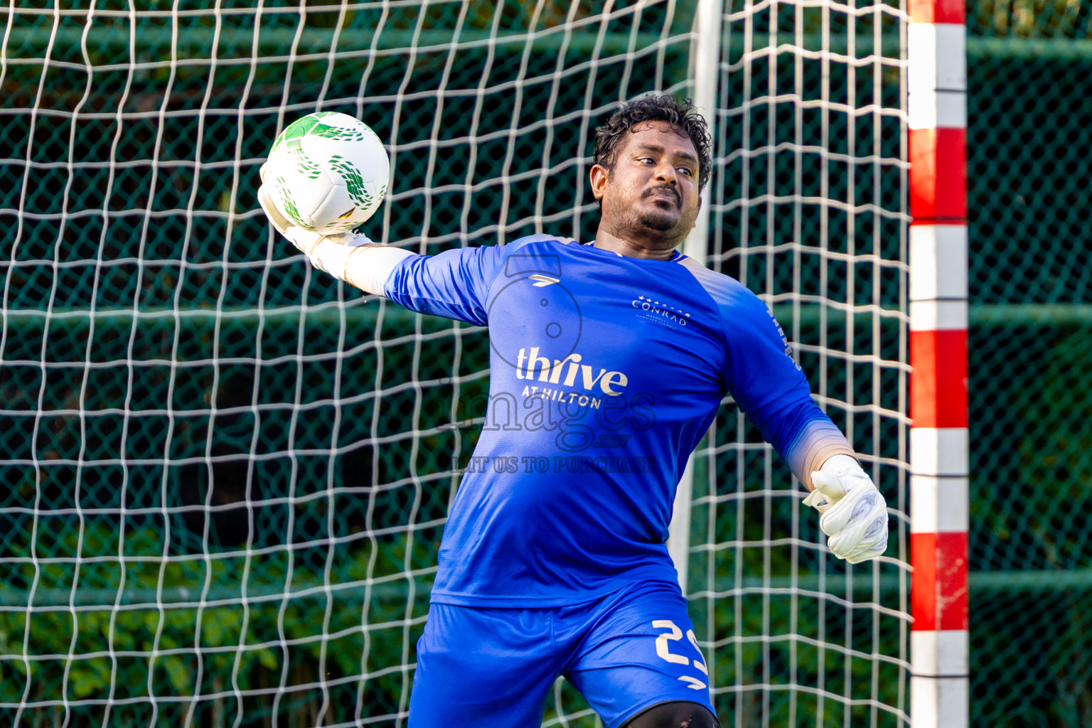 Barcelo vs Conrad in the Final of Resort League 2025 (Ari Zone) was held on Sunday, 28th June 2025 in Conrad Maldives Rangali Island, Alif Dhaalu Atoll, Maldives. Photos: Nausham Waheed / images.mv