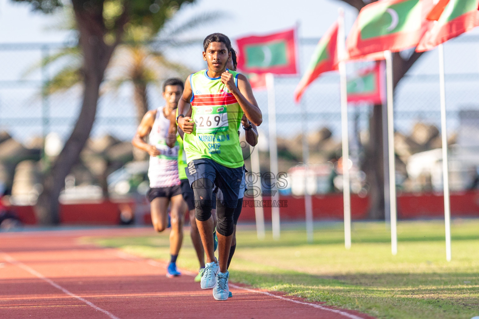 Day 1 of 33rd National Athletics Championship was held in Ekuveni Track at Male', Maldives on Thursday, 5th September 2024. Photos: Shuu Abdul Sattar / images.mv