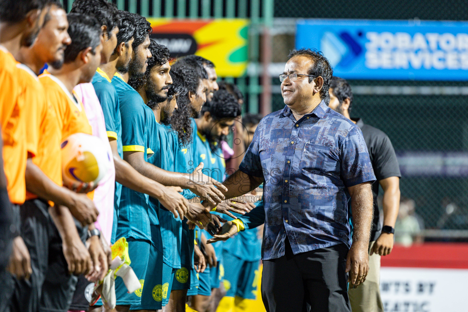 HDh. Hanimaadhoo vs HDh. Neykurendhoo in Day 1 of Golden Futsal Challenge 2025 on Sunday, 5th January 2025, in Hulhumale', Maldives 
Photos: Nausham Waheed / images.mv