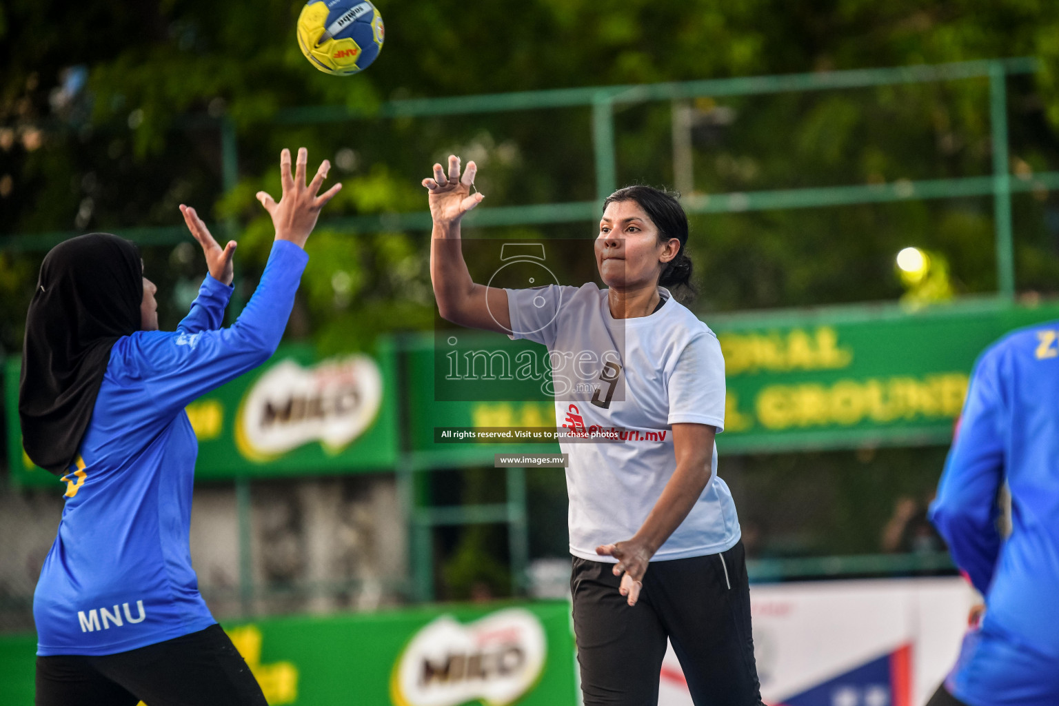 Day 3 of Milo 6th Inter Office Handball Tournament 2022 - Photos by Nausham Waheed