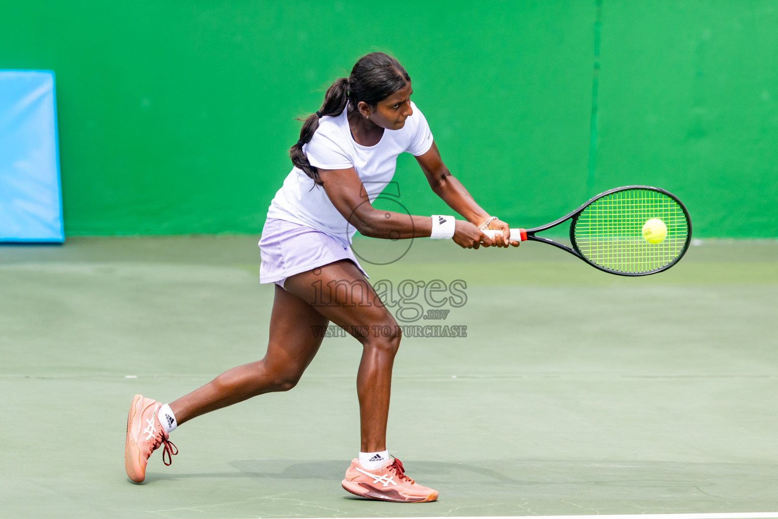 Day 7 of ATF Maldives Junior Open Tennis was held in Male' Tennis Court, Male', Maldives on Wednesday, 18th December 2024. Photos: Nausham Waheed/ images.mv