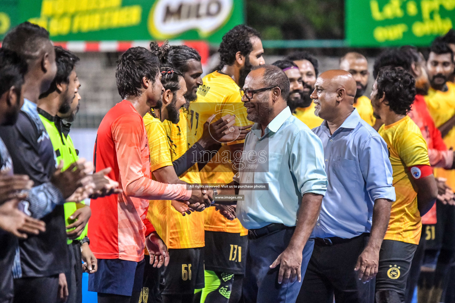 Final of Milo 6th Inter Office Handball Tournament 2022 - Photos by Nausham Waheed