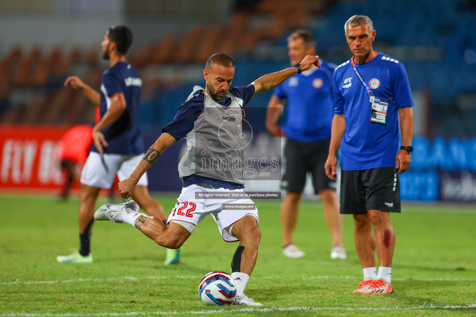 Bhutan vs Lebanon in SAFF Championship 2023 held in Sree Kanteerava Stadium, Bengaluru, India, on Sunday, 25th June 2023. Photos: Nausham Waheed / images.mv