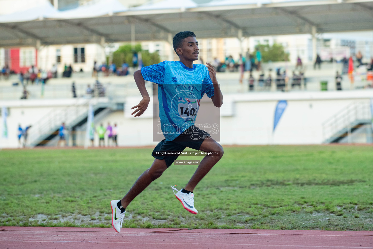 Day two of Inter School Athletics Championship 2023 was held at Hulhumale' Running Track at Hulhumale', Maldives on Sunday, 15th May 2023. Photos: Nausham Waheed / images.mv