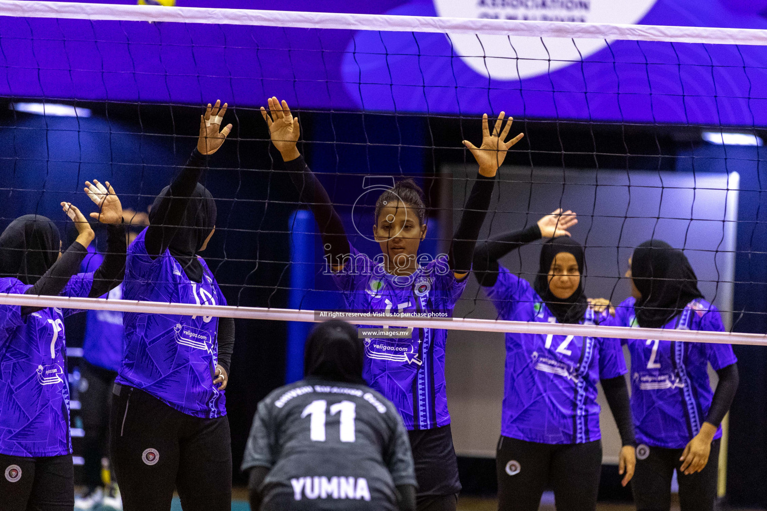 Volleyball Association Cup 2022-Women's Division-Match Day 5 was held in Male', Maldives on Friday, 27th May 2022 at Social Center Indoor Hall Photos By: Ismail Thoriq/images.mv