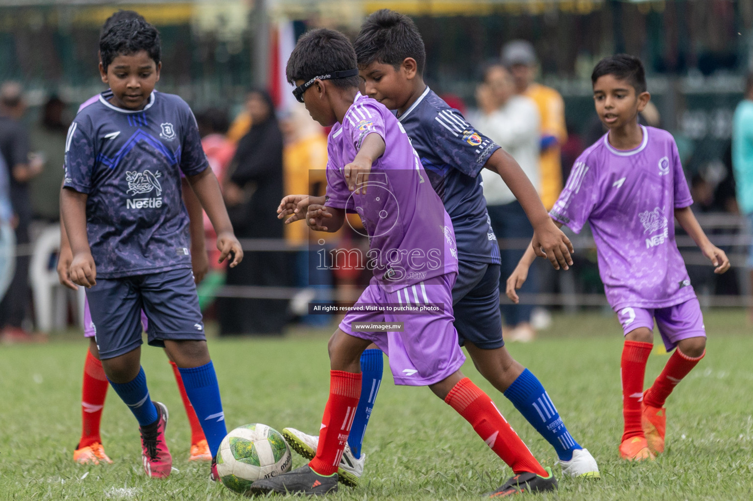 Day 1 of Nestle kids football fiesta, held in Henveyru Football Stadium, Male', Maldives on Wednesday, 11th October 2023 Photos: Shut Abdul Sattar/ Images.mv