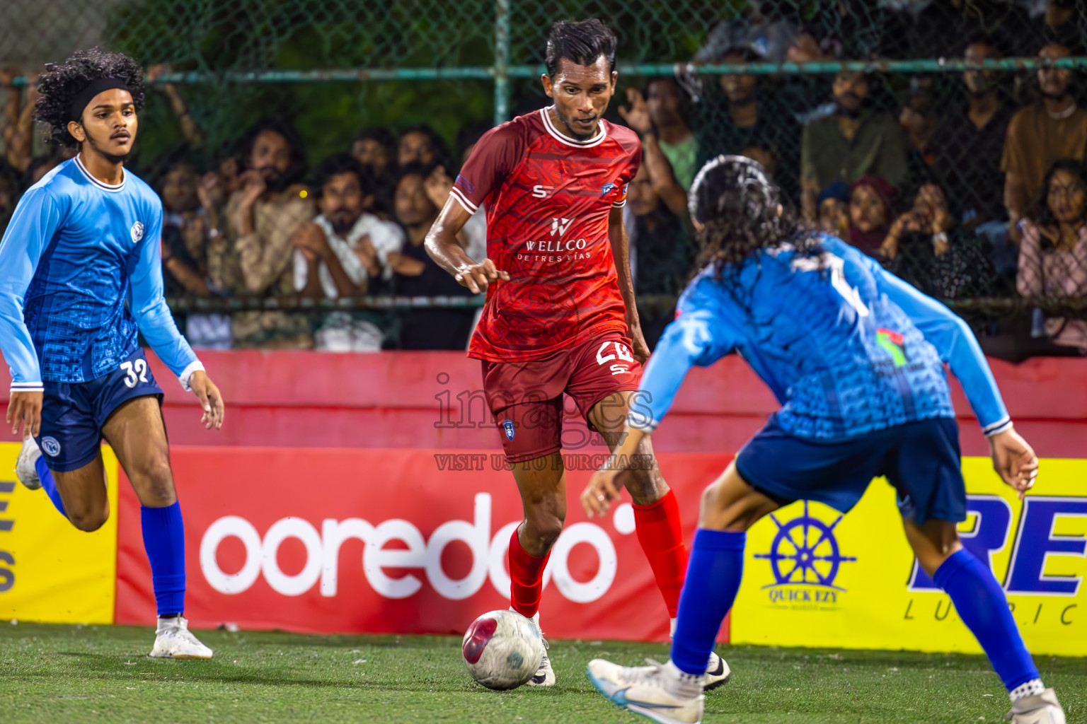 GA Dhevvadhoo vs GA Gemanafushi in Day 24 of Golden Futsal Challenge 2024 was held on Wednesday , 7th February 2024 in Hulhumale', Maldives
Photos: Ismail Thoriq / images.mv