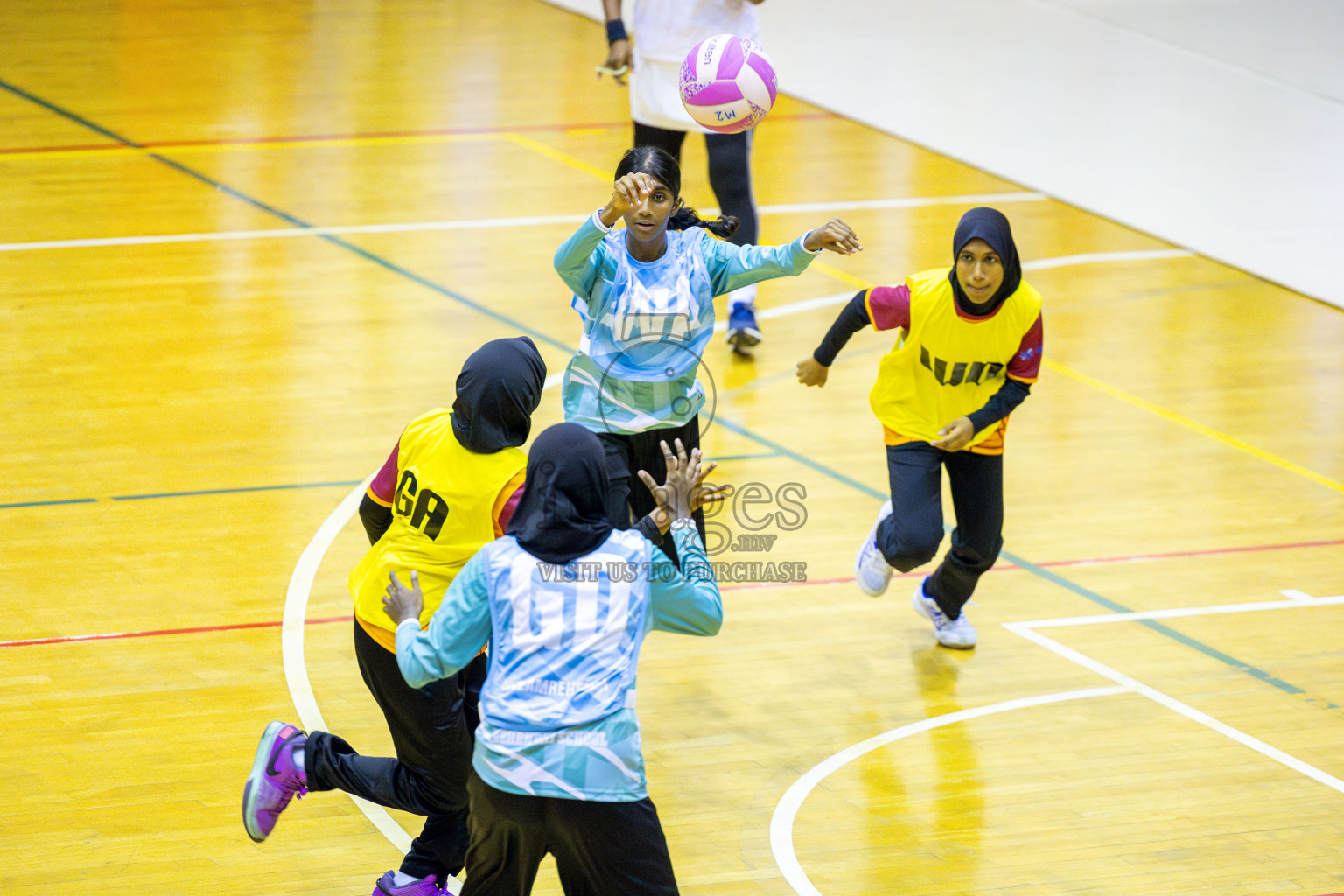 Day 2 of Inter-School Netball Tournament 2025 was held in Social Center Indoor Hall on Sunday, 19th October 2025.
Photos: Ismail Thoriq / images.mv