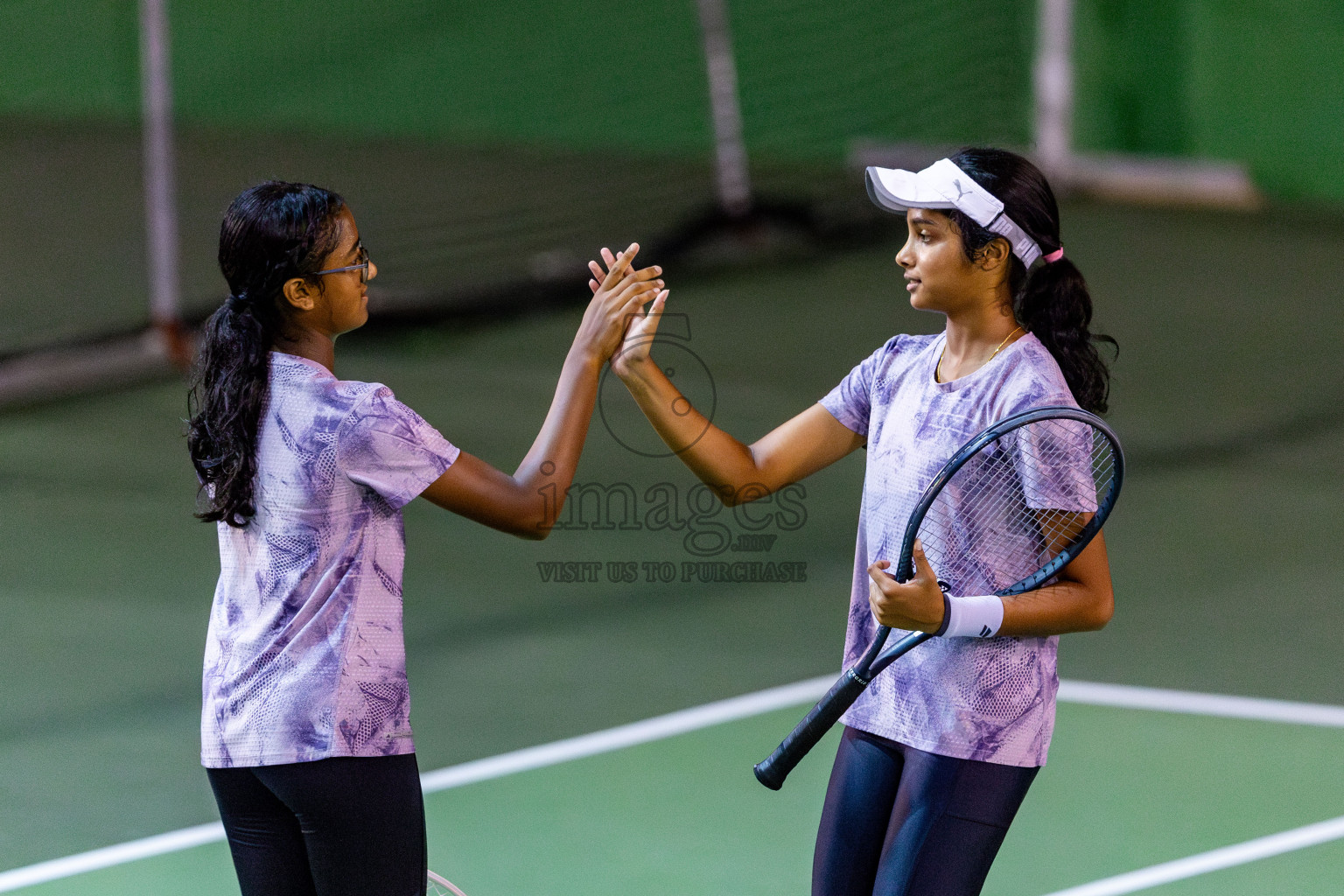 Day 2 of ATF Maldives Junior Open Tennis was held in Male' Tennis Court, Male', Maldives on Tuesday, 10th December 2024. Photos: Nausham Waheed / images.mv