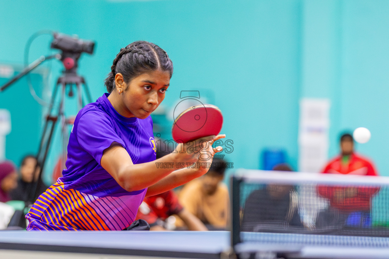 Day 7 of Interschool Table Tennis Tournament 2025 held at Male' TT Hall, Male', Maldives on Wednesday, 21st May 2025.
Photos by: Ismail Thoriq / images.mv