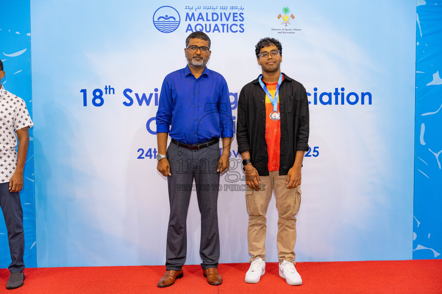 18th Swimming Association Championship 2025, Closing Ceremony was held on Saturday, 29th November 2025 at Swimming Track Hulhumale', Maldives. Photos: Areef Adam / images.mv