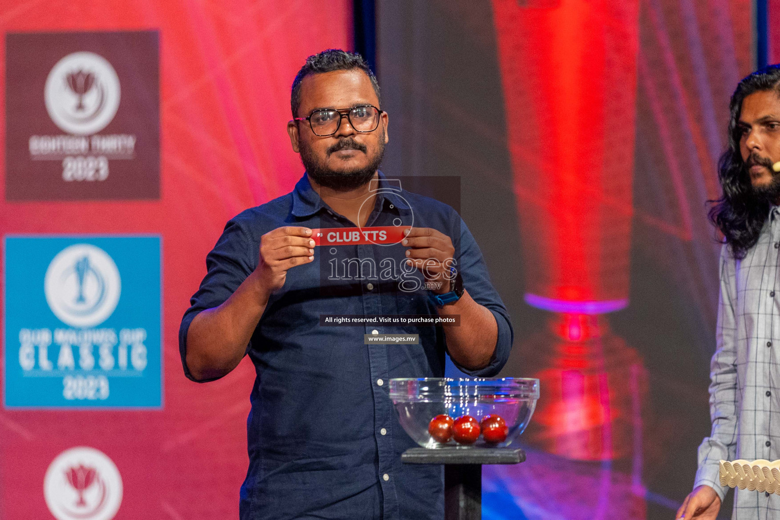 Draw ceremony of Club Maldives 2023 was held on Thursday, 6th July 2023 at PSM Studio in Male', Maldives.  Photos: Ismail Thoriq / images.mv