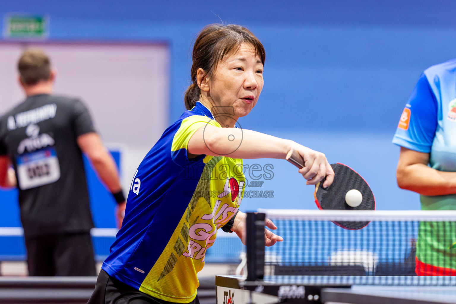 Day 3 of 1st Thoddoo Masters Table Tennis Tournament was held on Saturday, 23rd August 2025 in AA Thoddoo, Maldives. Photos: Nausham Waheed / images.mv