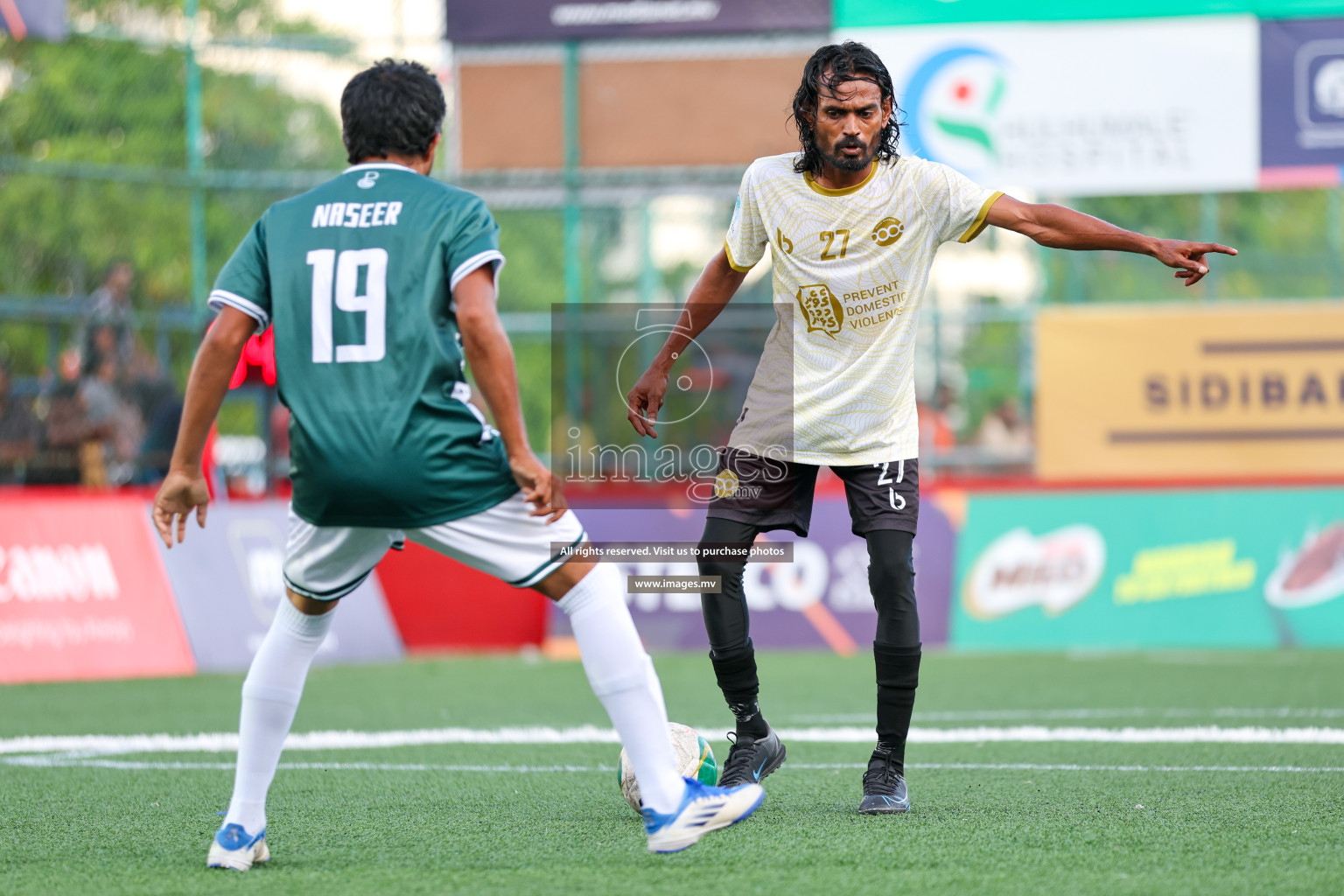 Presidents Office vs Team Badhahi in Club Maldives Cup Classic 2023 held in Hulhumale, Maldives, on Wednesday, 19th July 2023 Photos: Nausham Waheed  / images.mv