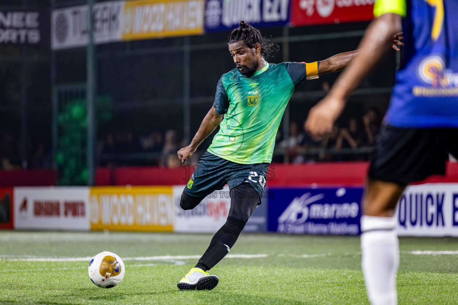 HDH. Vaikaradhoo vs HDH. Naivaadhoo in Day 1 of Golden Futsal Challenge 2025 on Sunday, 5th January 2025, in Hulhumale', Maldives Photos: Nausham Waheed / images.mv