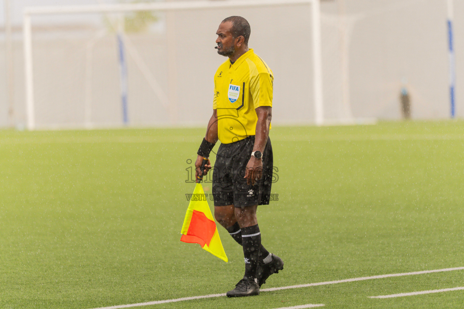 Semi Finals Match 01 Irumathi FC VS CC Sports Club in Day 7 of Eydhafushi Cup 2025 held in Eydhafushi Football Stadium at B. Eydhafushi, Maldives on Friday, 12th September 2025. Photos: Arif Rasheed / images.mv