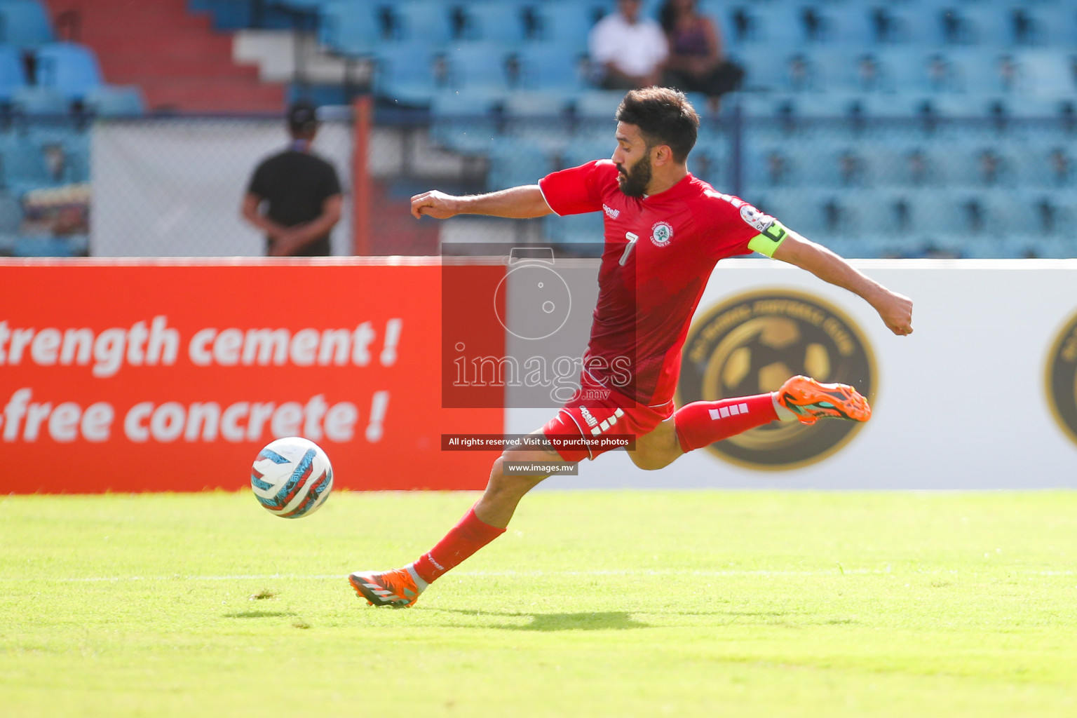 Lebanon vs Maldives in SAFF Championship 2023 held in Sree Kanteerava Stadium, Bengaluru, India, on Tuesday, 28th June 2023. Photos: Nausham Waheed, Hassan Simah / images.mv