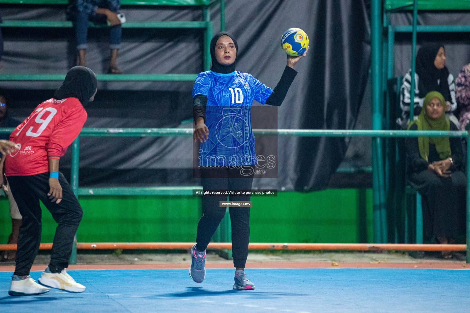 Day 2 of 6th MILO Handball Maldives Championship 2023, held in Handball ground, Male', Maldives on Friday, 21st May 2023 Photos: Nausham Waheed/ Images.mv